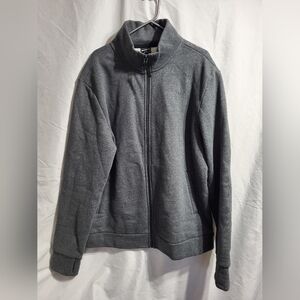 Bench Mens Gray Zip Up Jacket, Size XL